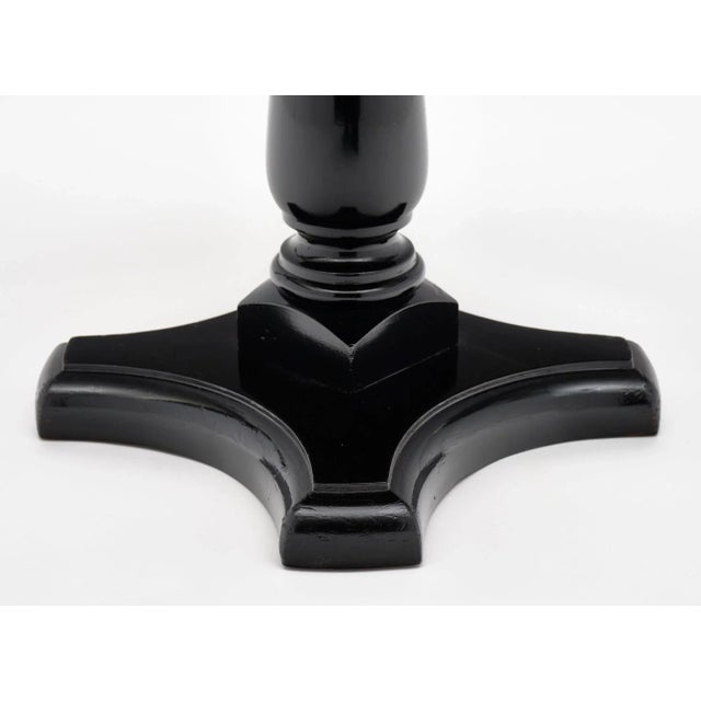 Travertine Topped Vintage Side Table For Sale - Image 10 of 11