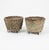 Pair of Mid-Century Brutalist Cast Stone Mosaic Planters For Sale - Image 4 of 9