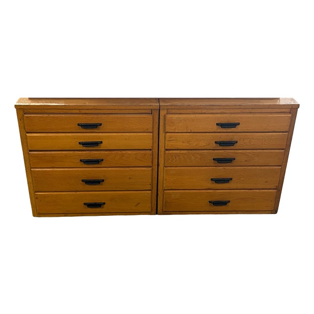 Shop Chests of Drawers, 1970s, Set of 2 For Sale