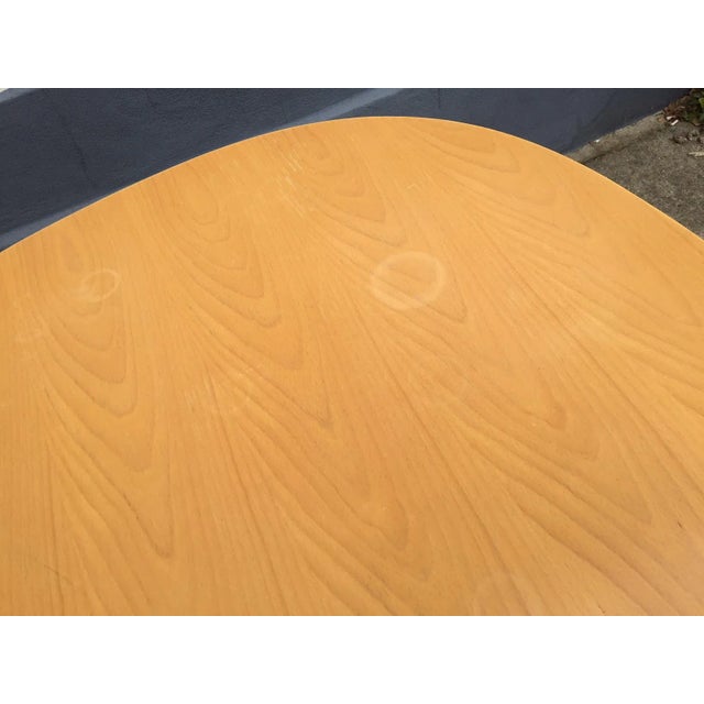 Wood Vintage Oak Dining Table by Piet Hein & Bruno Mathsson for Fritz Hansen For Sale - Image 7 of 8