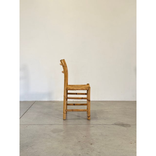 Folding Bamboo Table and Chairs, 1970s, Set of 5 For Sale - Image 18 of 18