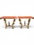 Pair of Rare 18th C. Venetian Giltwood Console Tables With Red-Painted Tops For Sale - Image 9 of 9