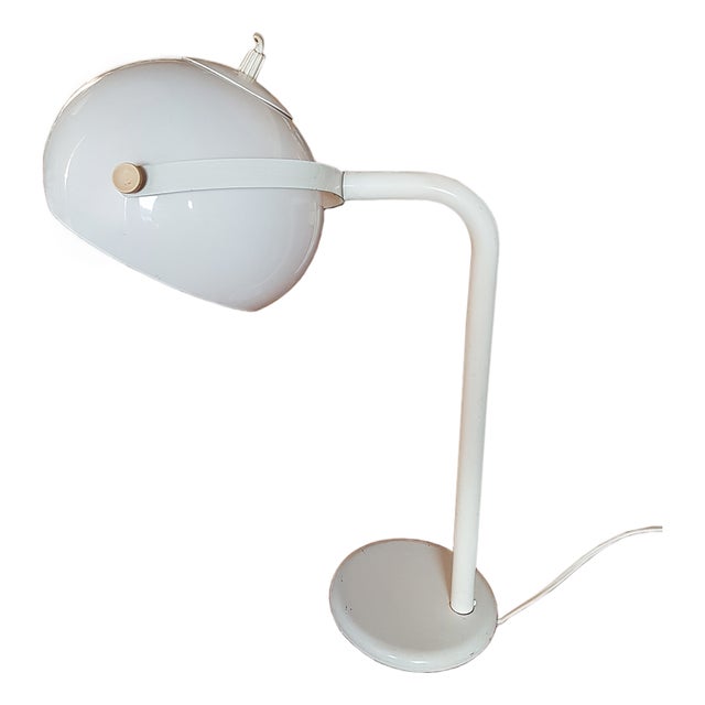 Large Space Age Table Lamp with Acrylic Shade For Sale