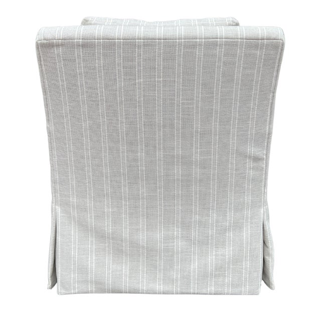 Wood Lee Industries Traditional Swivel Chair For Sale - Image 7 of 9