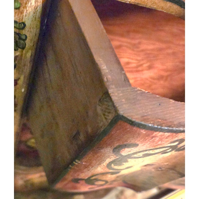 Antique Italian Venetian Hand Painted Secretary Desk For Sale - Image 18 of 18