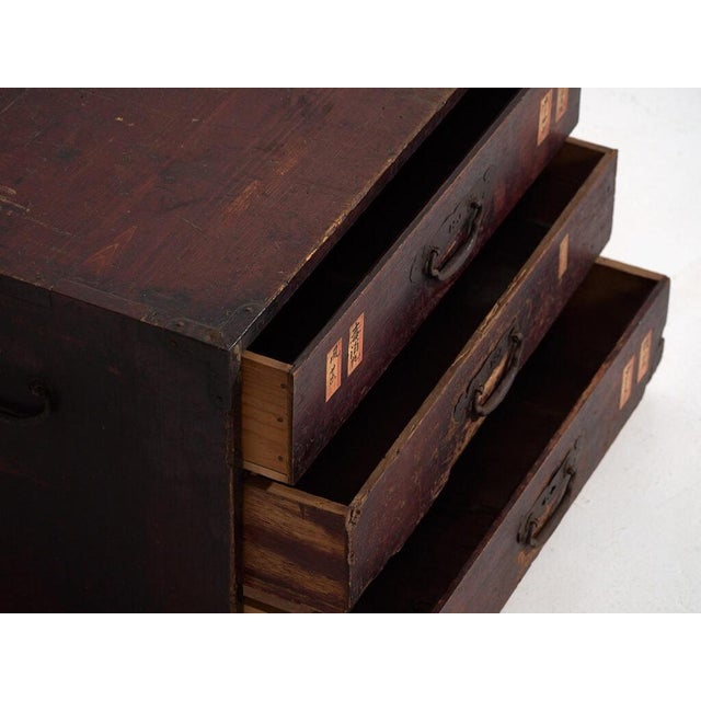 Antique Japanese Chest of Drawers For Sale - Image 4 of 12