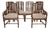 Set of Six Vintage McGuire Balboa Organic Bamboo Ratten Dining Chairs For Sale