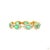 This statement bracelet from our contemporary estate collection centers on a 3.28-carat diamond in a round brilliant cut...