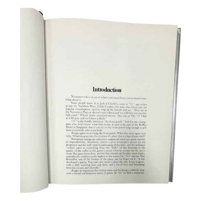 Mid-Century Modern 21 the Life and Times of New York’s Favorite Club by Marilyn Kaytor 1975 For Sale - Image 3 of 12