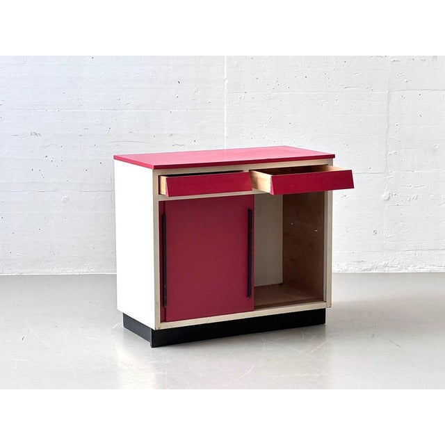 Wood Sideboard with Sliding Doors from Kelko, Switzerland, 1980s For Sale - Image 7 of 16