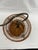 1980's Asian Bamboo Birdcage With Ceramic Feeders For Sale - Image 4 of 10