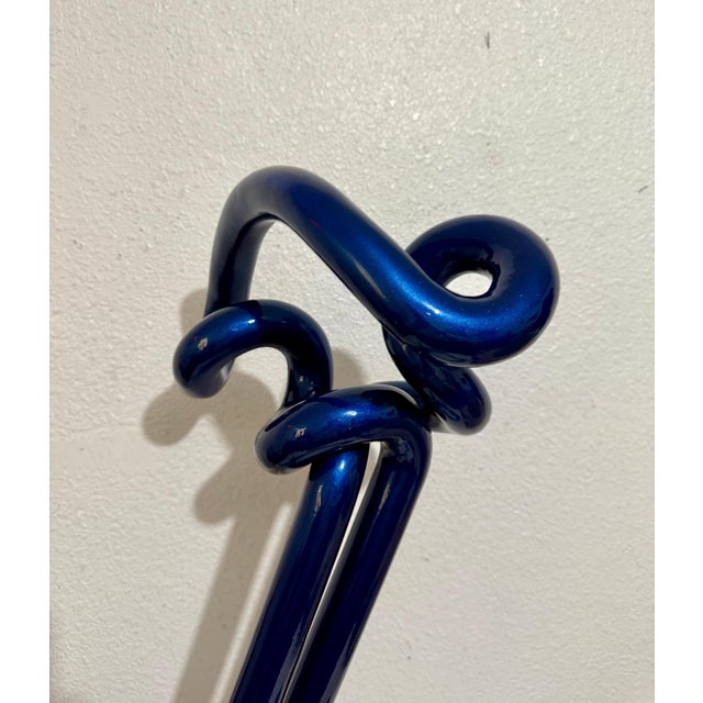 Bruce White, Large Abstract Sculpture Bruce White Outdoor Suitable Steel with Enamel Painting, c.1980's For Sale - Image 11 of 12