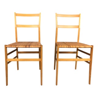 Set of Vintage Chairs by Gio Ponti for Cassina, 1980s For Sale
