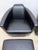 Enzo Luca Art Deco Revival Leather Lounge Chairs and Footrests, 1990s - A Pair For Sale - Image 12 of 18