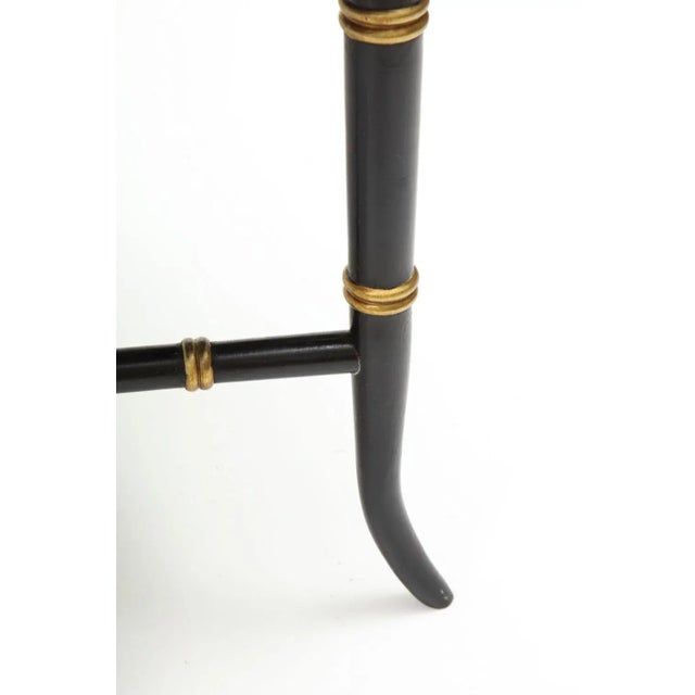 Back Lacquer and Gilt Tray Table For Sale - Image 10 of 11