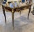 Rococo French Rococo Style Writing Desk With Gold Details For Sale - Image 3 of 5