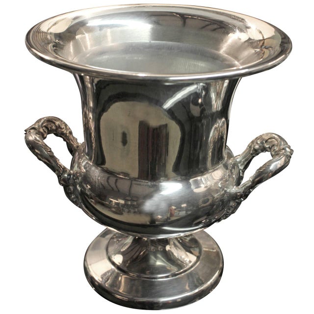 Antique 20th C. Towle Silver Plated Urn Ice Bucket Chairish