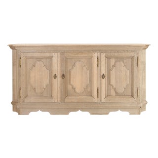 Vintage Oak and Poplar Sideboard, 1930s For Sale