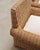 Organic Modern Woven Rattan Wicker Lounge Chair and Settee For Sale - Image 17 of 18