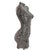 Premium Handcrafted Metal Nut Female Torso Sculpture | 39" | One of a Kind For Sale - Image 10 of 11