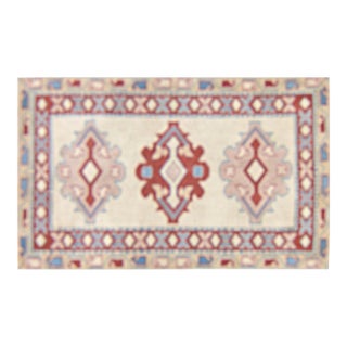 Vintage Turkish Anatolian Hand Knotted Wool Rug, 2'8x4'4'' For Sale