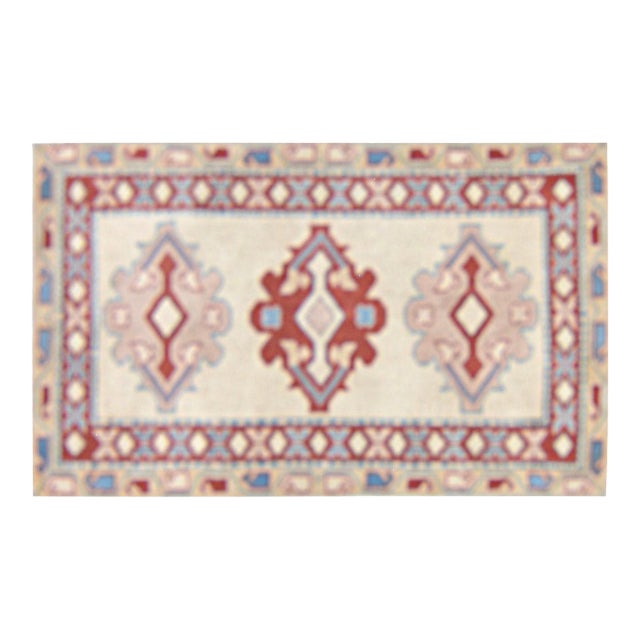 Vintage Turkish Anatolian Hand Knotted Wool Rug, 2'8x4'4'' For Sale