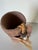 Vintage Tinta Organic Rustic Textured Handmade Studio Pottery Vase For Sale - Image 12 of 12