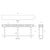 Hollywood Regency Faux Bamboo Console For Sale - Image 10 of 10