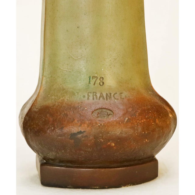 Ceramic Large Art Nouveau Flower Vases, 1890s For Sale - Image 7 of 17