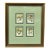 Adorable 1979 Custom Framed Literary British Stamps Nursery Decor For Sale