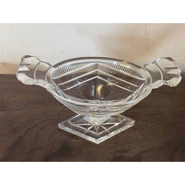 19th Century Antique 19th Century Georgian Anglo Irish Cut Glass / Crystal Salt Cellar For Sale - Image 5 of 16