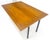 Mid 20th Century Kittinger Ebonized Base Flip Top 64” Long Console Dining Table c1960s MINT! For Sale - Image 5 of 18