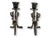 Pair of Midcentury Cast Iron Dragon Candleholders For Sale In Los Angeles - Image 6 of 8
