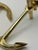 Mid-Century Modern Solid Brass Anchor Candlesticks — A Pair For Sale In Chicago - Image 6 of 9