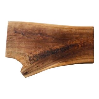 Large Live Edge Walnut Cutting /Charcuterie Board For Sale
