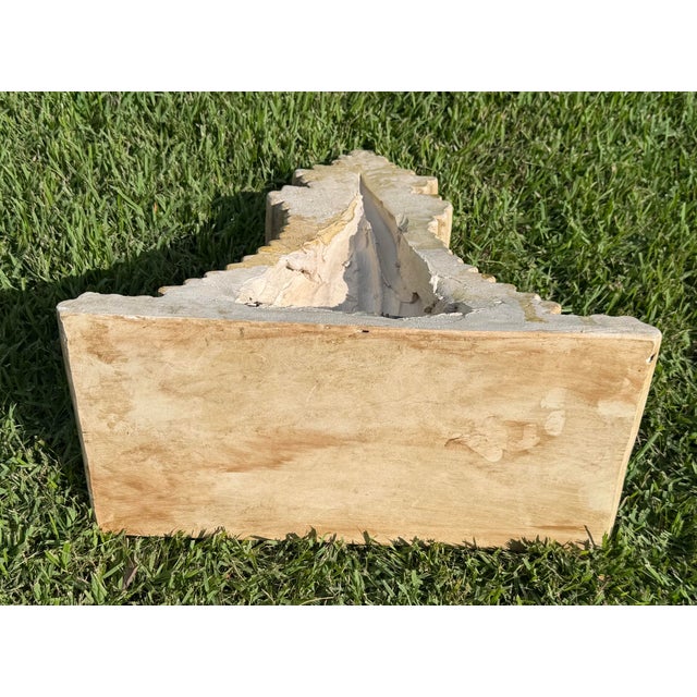 Late 20th Century Vintage Art Deco Style Architectural Wall Bracket For Sale - Image 5 of 12