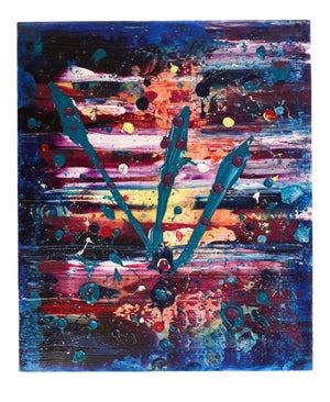 Richard Heinsohn, Large Abstract Expressionist Painting Richard Heinsohn from Allan Stone Gallery, 1988