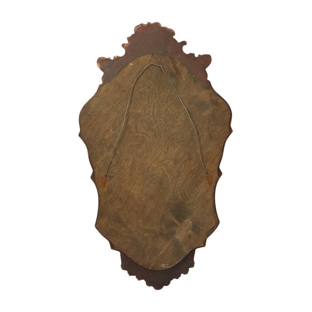 Mid-Century Gold Leaf Mirror by Deknudt, 1950s For Sale - Image 6 of 14