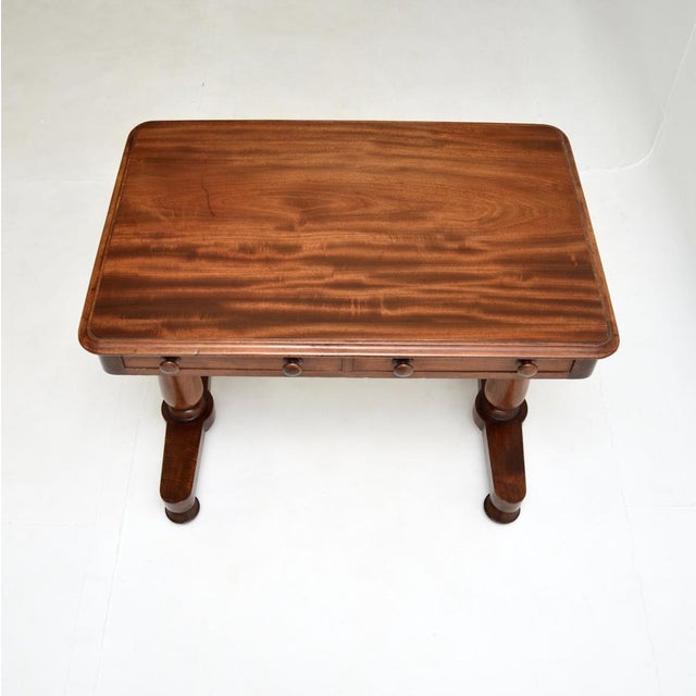 Early 19th Century William IV Writing Table, 1830s For Sale - Image 5 of 11