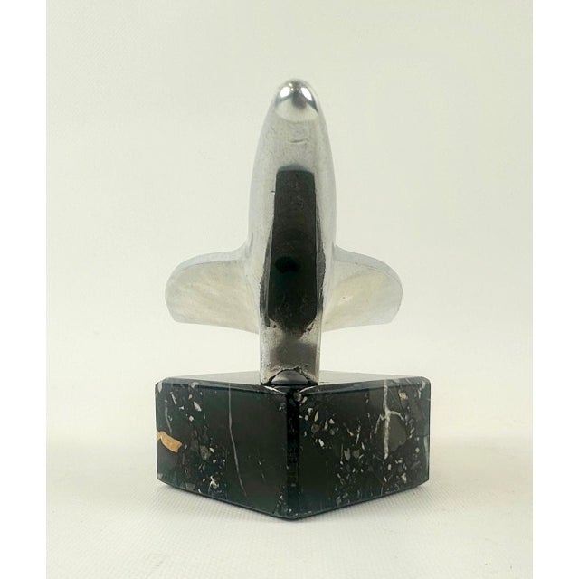 Mid-Century Modern Art Deco Simca Ariane Car Mascot, 1961 For Sale - Image 3 of 14