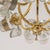 Metal Modernist Glass and Brass Chandelier from Simon and Schelle, 1960s For Sale - Image 7 of 12