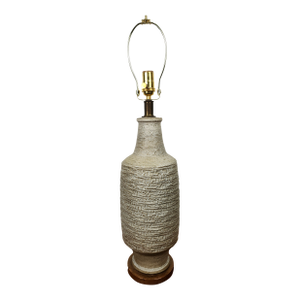 1960s Lee Rosen for Design Technics Pottery Lamp