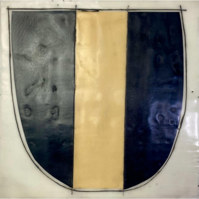 2020s Encaustic Mixed Media Installation by Gina Cochran - "Cavalier" - 16 Panels For Sale - Image 5 of 18