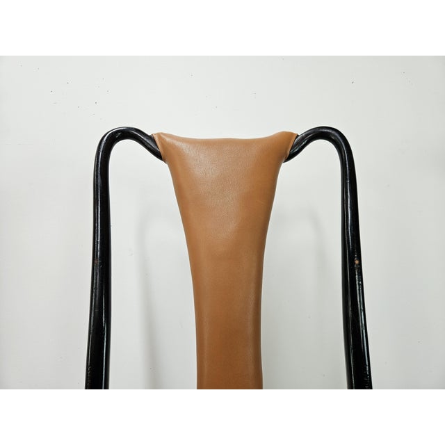 Vintage Italian Chairs attributed to Vittorio Dassi for Dassi Mobili Moderni, 1950, Set of 6 For Sale - Image 6 of 18