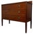 A handsome and finely crafted early 20th-century English chest of drawers, beautifully constructed in richly figured...