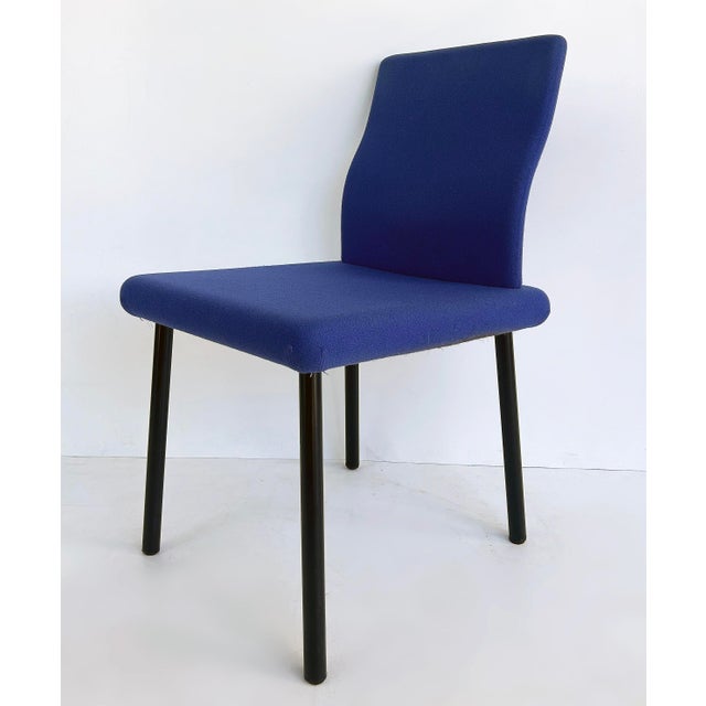 1980s Knoll Ettore Sottsass "Mandarin" Post-Modern Dining Chairs, Set of 6 For Sale - Image 12 of 18