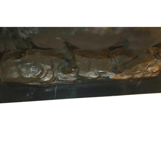 Miguel Fernando Lopez 'Milo' Bronze Deer Statue For Sale - Image 4 of 18