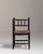 Mid 20th Century 20th Century France Weathered Dark Oak Rush-Seated Spindle-Back Chair For Sale - Image 5 of 11