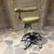For your consideration, a vintage dental assistant's stool (often called an ergonomic operator or nurse stool) featuring a...