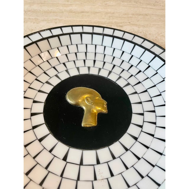 Mosaic Tile Decorative Plate For Sale - Image 4 of 10